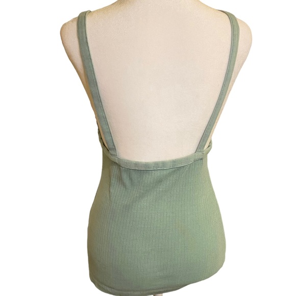 Free People Intimately High Neck Low Back Ribbed Tank - Picture 3 of 7